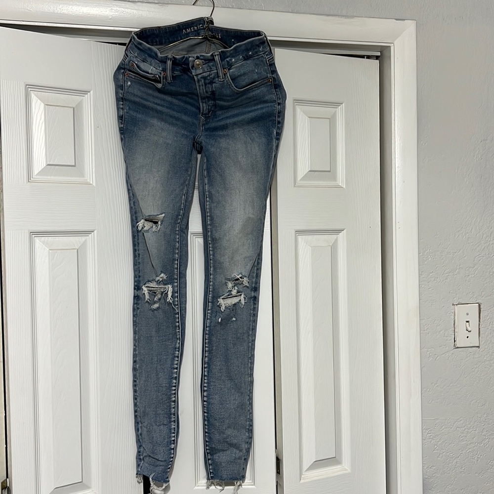 American Eagle Luxe Jeans Size 6 x-long